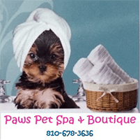 Paws Pet Spa & Boutique in Metamora, MI